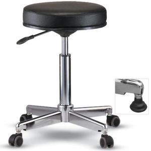 진영가구  CA-02 진찰용 C형 블랙 고정 진료의자이동식 용의자 용체어 병원