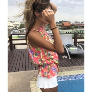 블란다  3 WAY ROMANTIC HOLIDAY TOP-VOMWB49T