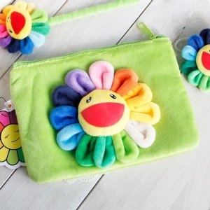 1127 레인보우 해바라기 캐릭터 다용도 파우치 W3B9DB6