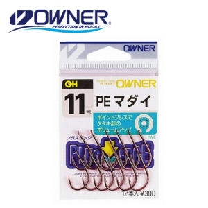 오너 PE 마다이 참돔용 바늘ㅣ바다낚시 낚시바늘 참