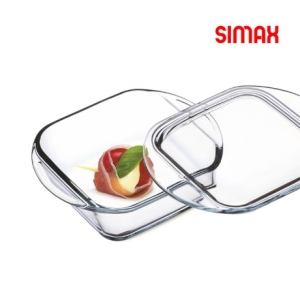 시맥스 내열유리 오븐찜기 사각 0.3L