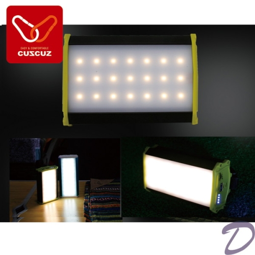 커스커즈 21 LED 큐브 대용량휴대폰충전기능 USB 무드