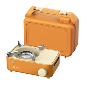 맥선 맥스 라떼 감성 미니버너 휴대용 스토브 텐저린 오렌지색 MINI-A 컴팩트 가스렌지 부르스타