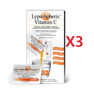리브온 리포스페릭 리포좀 리포조말 비타민C 1000mg 30팩 3개