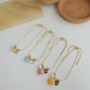 이쁜 하트 love 24k 골드도금 팔찌 8954133