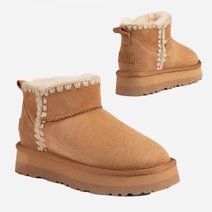 UGG 오즈웨어 에스키모 플랫폼 미니 부츠_OB802P