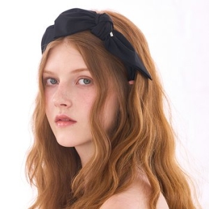 플럼 언발 리본 헤어밴드 JP-23-324HB