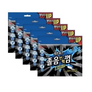 롯데제과  잠이 확깨는 졸음껌 울트라파워 리필용 96g x 5봉