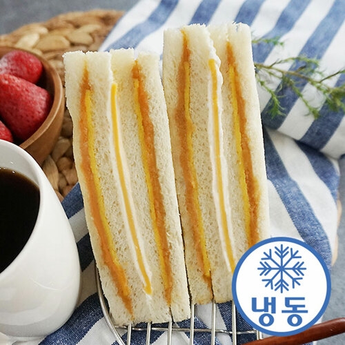 대만식 냉동 샌드위치 카야크림샌드 80g 4개입 1박스