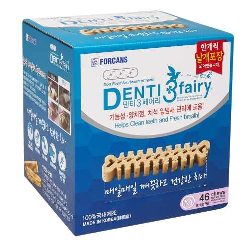 포켄스 덴티 3 페어리 디스펜서 M 584g (46p)
