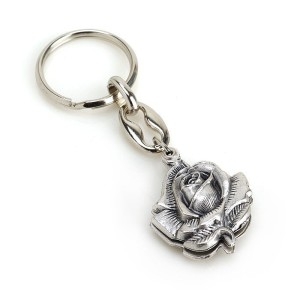 이탈리아  열쇠고리 분도패 장미 천주교 성물 P0000GGO