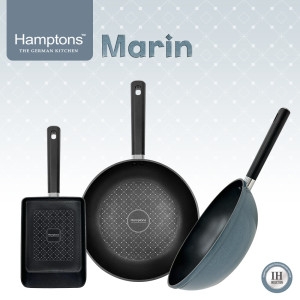 햄튼  마린 Marin IH 프라이팬 3종 B (팬24,28+사각팬)