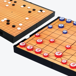 명인랜드  접이식 중형 양면 자석장기+자석바둑 휴대용 장기 바둑판세트 M-156