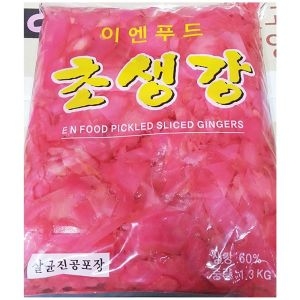 이엔푸드  업소용 식당 횟집 식자재 재료 이연 적초생강 1.3kg