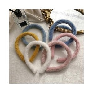 22F3 밍크 머리띠 W8E2F01