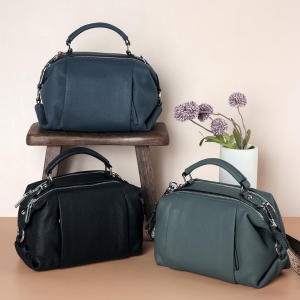 가파치 여성용 천연가죽 토트백 크로스백