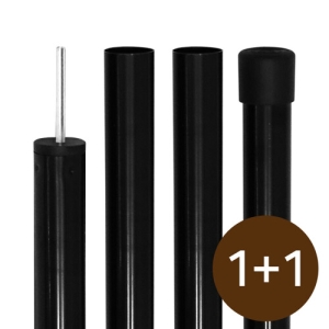 BUCK703  타프폴대 28파이 2100 2P 세트 타프 텐트 단조팩 텐트폴대 캠핑용품 차박 테이블 의자 파라솔 그늘막텐트