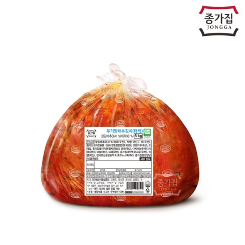 대상 종가집 태백 포기김치 5kg 외식 - 에누리 가격비교
