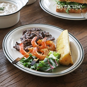 시라쿠스 뉴욕 킹스인 타원접시29cm 11인치 퀴진드마망