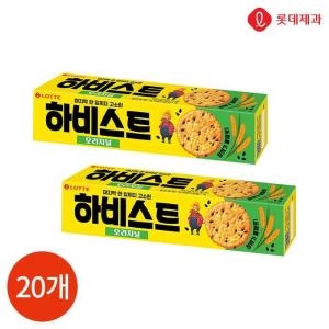 롯데  하비스트 오리지널 100g x 20개 고소한 고소한맛 고소한참깨 참깨과자