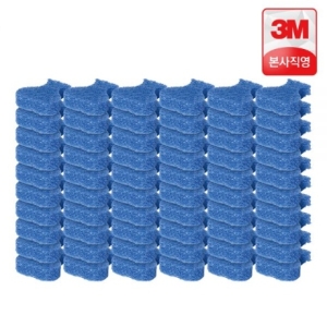 3M 스카치브라이트 변기 세정제 크린스틱 리필 60개 화장실 욕실 일회용 클리너 세제 찌든때 냄새 제거