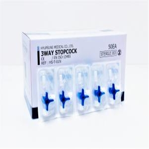 협성 3WAY 스탑콕 3way stopcock 50개 수액연결커넥터