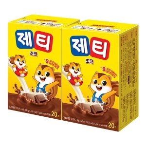 동서식품  동서 제티 초코 초코렛맛 40T