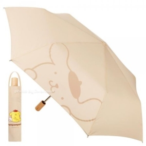 산리오 폼폼푸린 빅빼꼼 안전한 55 3단 자동우산-베이지 13365196