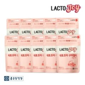 종근당건강 락토핏 락토조이 유산균 구미젤리 복숭아맛 50g