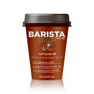매일유업 바리스타룰스 250ml 20컵 스모키로스팅라떼 편의점 컵커피