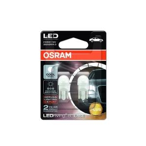오스람  차량용 NEW LED T10 EASE, W5W, 12V, 실내등, 미등, 번호판등, 다용도등