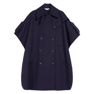 막스마라 퍼니스 발수 케이프 PERNICE 012 BLU MARINO MXC065bl