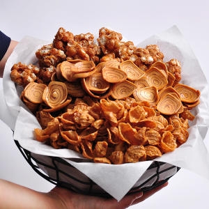 광일식품  왕소라형 과자 1kg