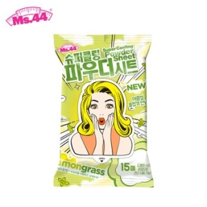 미스44 슈퍼 쿨링 파우더시트 프리티 플로럴 15매