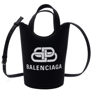 발렌시아가 여성 웨이브 토트숄더백 619979_2HH13_1090_21F