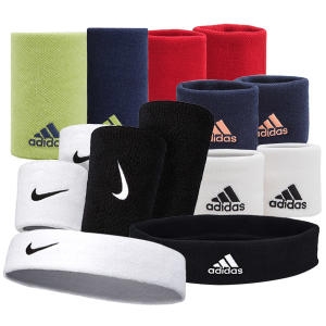 나이키 아디다스 헤어밴드 손목아대 모음 보호대