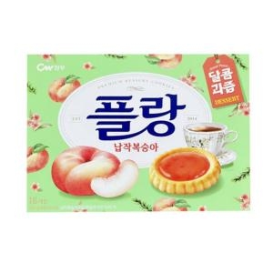 청우식품  플랑 납작복숭아 160g