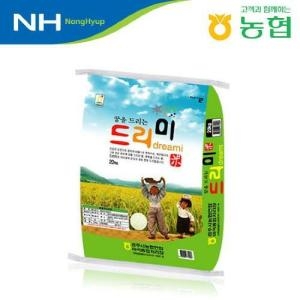 경주시농협쌀조합공동사업법인 2020 드리미쌀 20kg[1개]