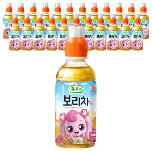  웅진식품 캐치티니핑 유기농 보리차 200ml [24개]