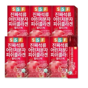 순수식품 진짜석류 어린저분자 피쉬콜라겐 20g 15포