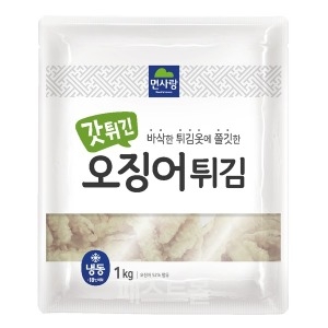 면사랑  갓튀긴 오징어튀김 1kg