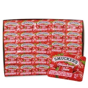 스머커즈 딸기쨈 일회용