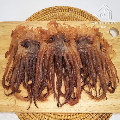 웰굿  국내산 달콤 짭쪼름한 오징어다리 문어발망족 300g