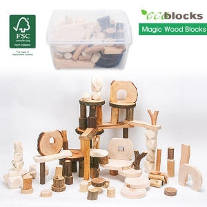 아이넷 매직우드 C세트 91P 폴란드생산 원목 블록