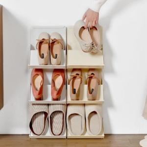 키밍 조립 오픈형 슈즈랙