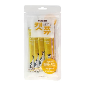 세일펫 미라클 캣쮸 연어&치킨 65g (13g x 5p)