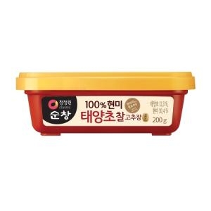 청정원 순창 100% 현미 태양초 찰고추장 200g