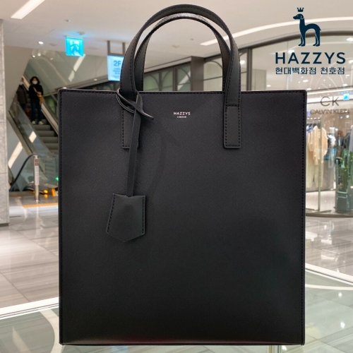 헤지스 참장식 크로스 겸용 미니 토트백_HJBA3F885BK