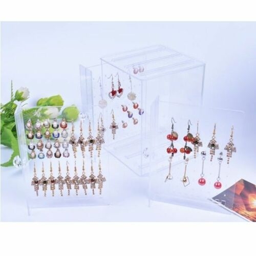 투명 아크릴 귀걸이정리함 투명 귀걸이거치대 보석함