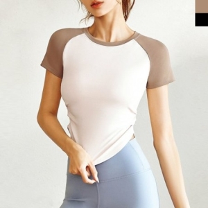 피턴진  NKJN JYMD045 여자에어슬림핏스포츠반팔티